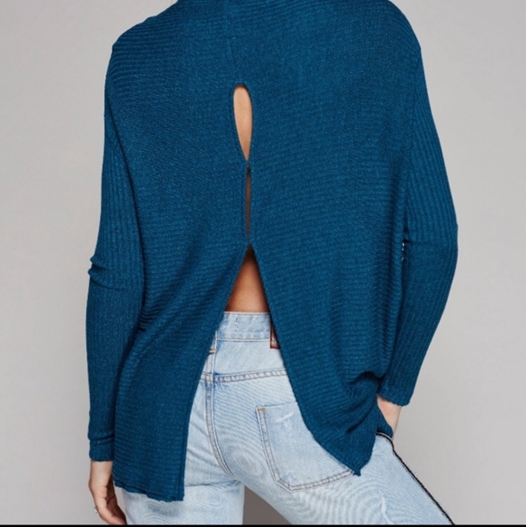 Free People Lover Rib Thermal Top Sweater - Picture 11 of 14